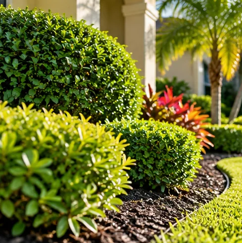Illustration for Shrubs Trimming