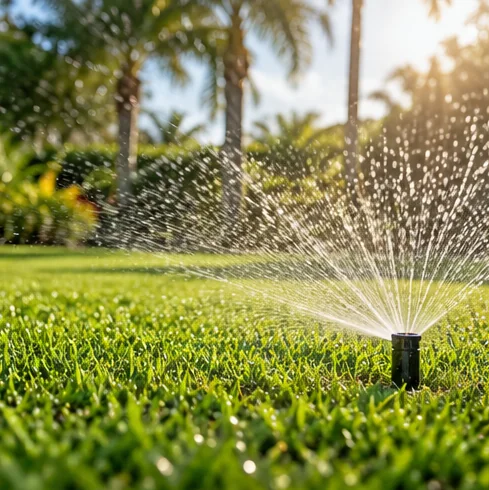 Illustrative Lawn irrigation